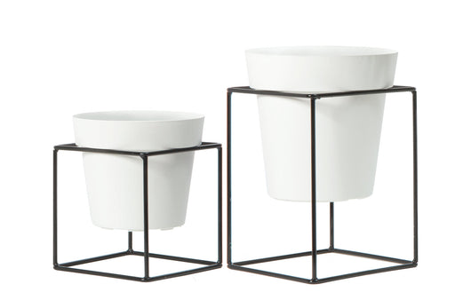 Nicoli set 4 Pezzi alzatina con vaso