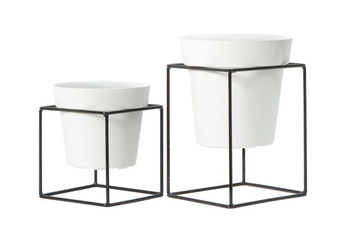 Nicoli set 4 Pezzi alzatina con vaso