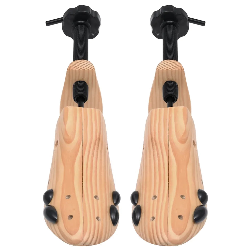 Tendiscarpe 2 Paia Taglia 36-40 in Legno Massello di Pino CFW8614811
