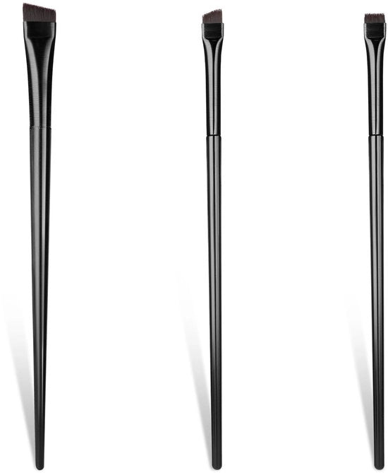 Set di pennelli per eyeliner con applicatore a forma di L