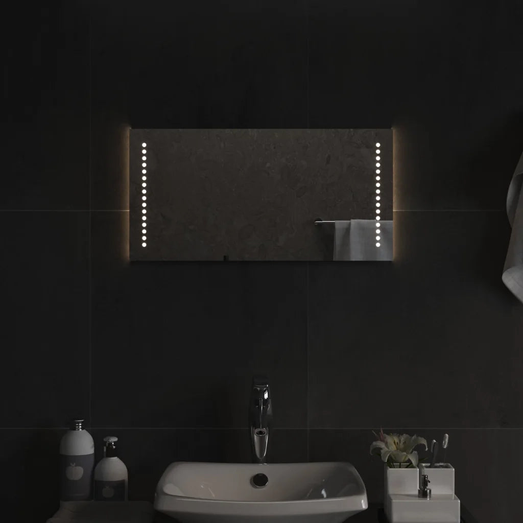 Specchio da Bagno con Luci LED 30x60 cm cod mxl 67476