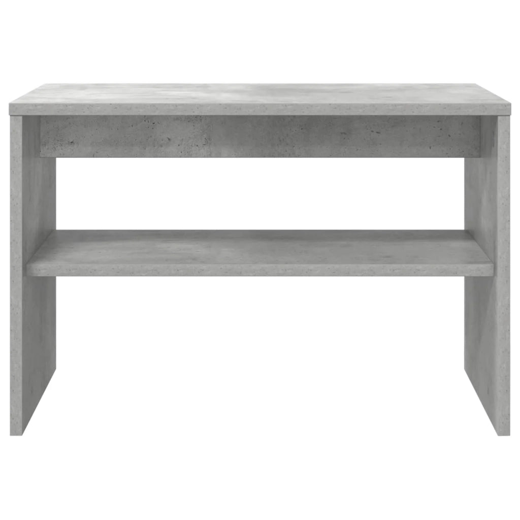 Mobile TV rettangolare moderno con pratici ripiani soggiorno 60 x 35 x 40 cm legno ingegnerizzato grigio cemento 02_0058340
