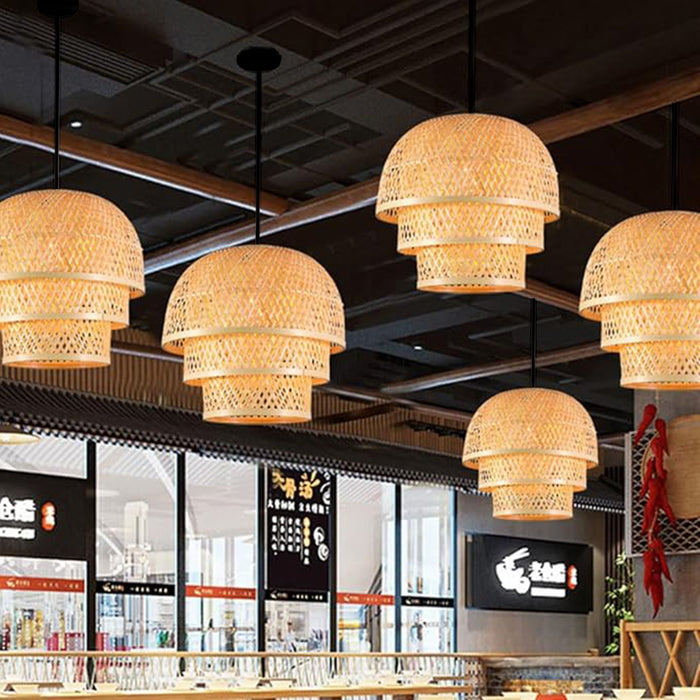 Lampada Da Soffitto Bamboo APP1629-1CP