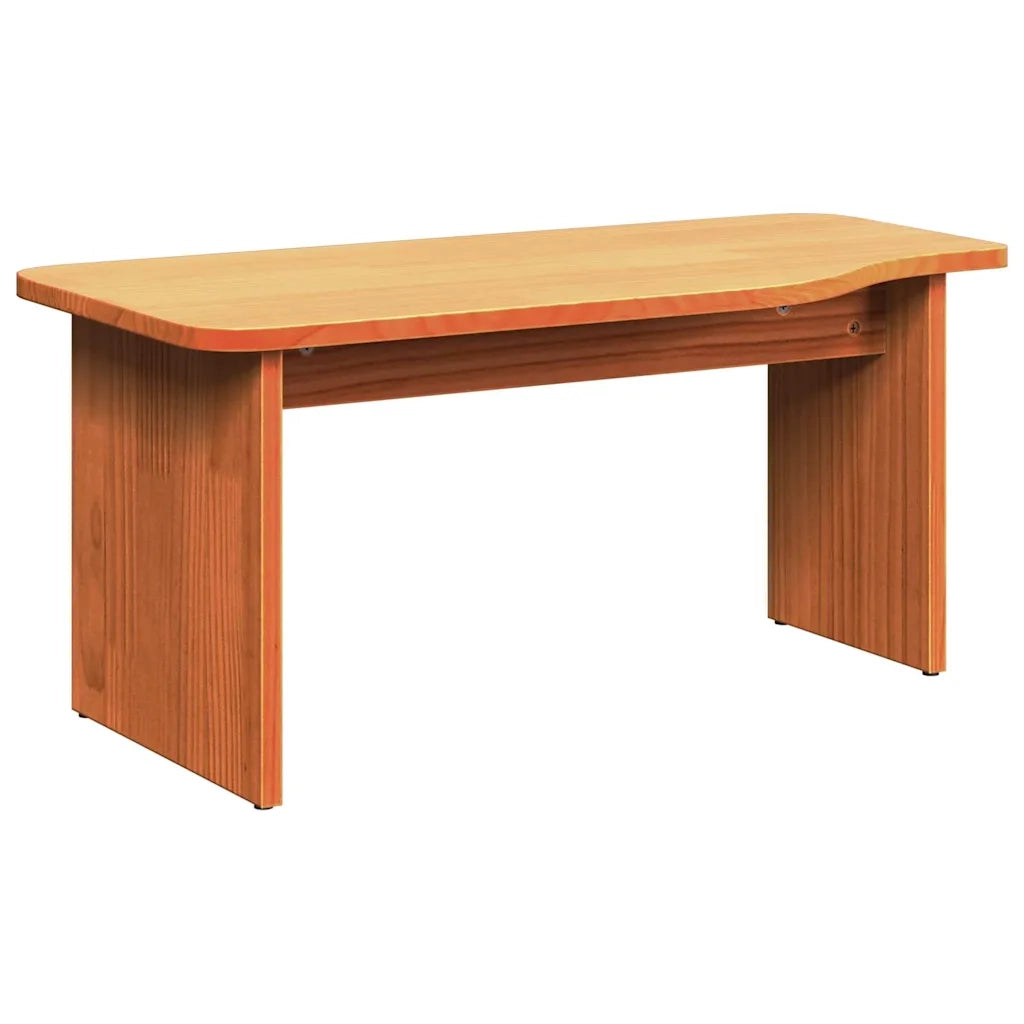 vidaXL Tavolino da salotto 2 pcs Cera marrone 100 x 69 x 35.5 cm