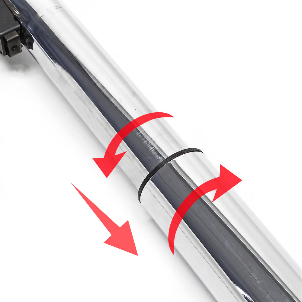 Set 4 gambe tavolo in cromo altezza regolabile 70-110 cm Piede per mobili