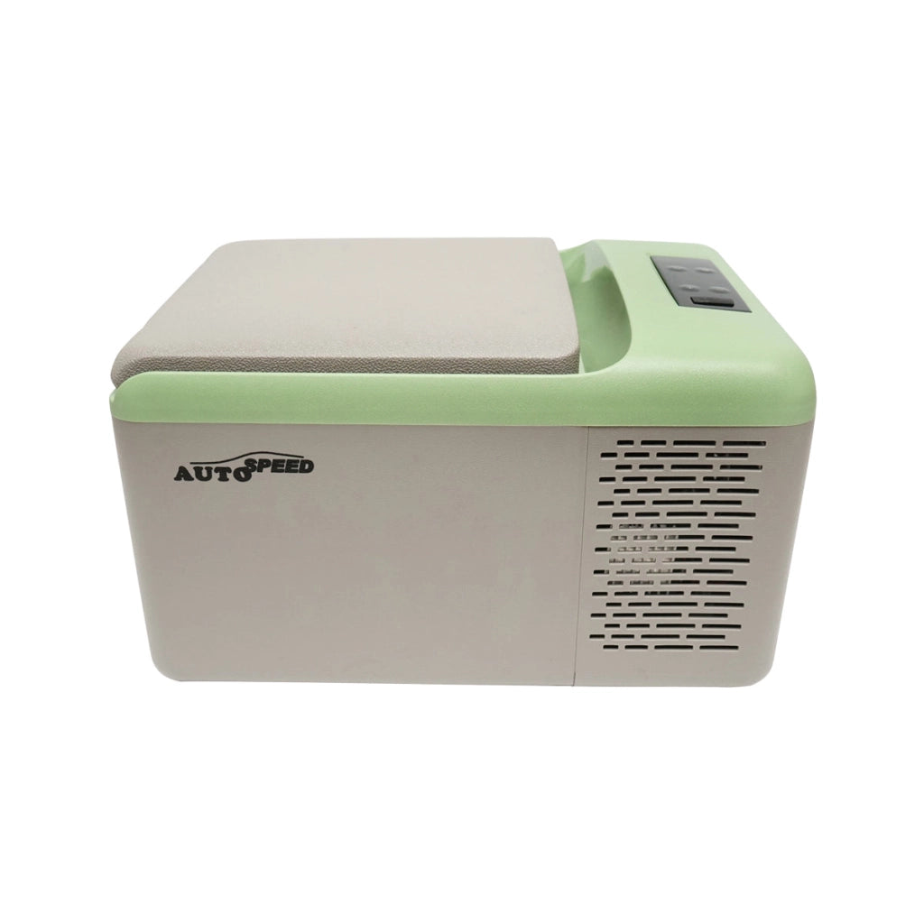 Frigorifero per auto con compressore capacità 9L tensione di alimentazione 12-24V min -20 max +20