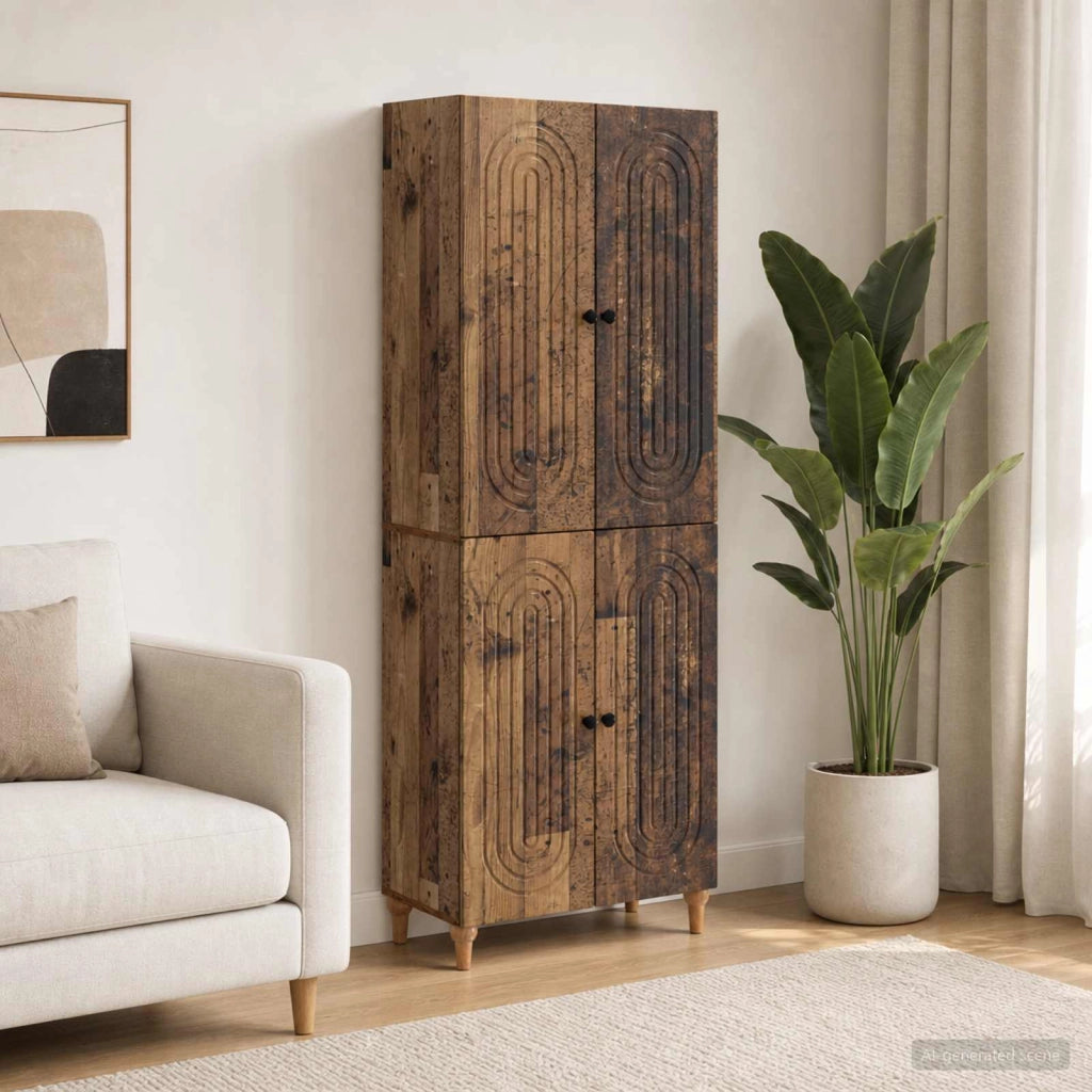 Set di armadi 2 pz Legno ingegnerizzato 3416446