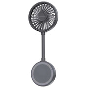 Ventilatore portatile a 3 velocità con fissaggio magnetico e supporto Nero Usams