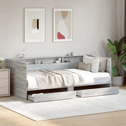 Divano Letto con Cassetti senza Materasso 90x190 cm 3280858
