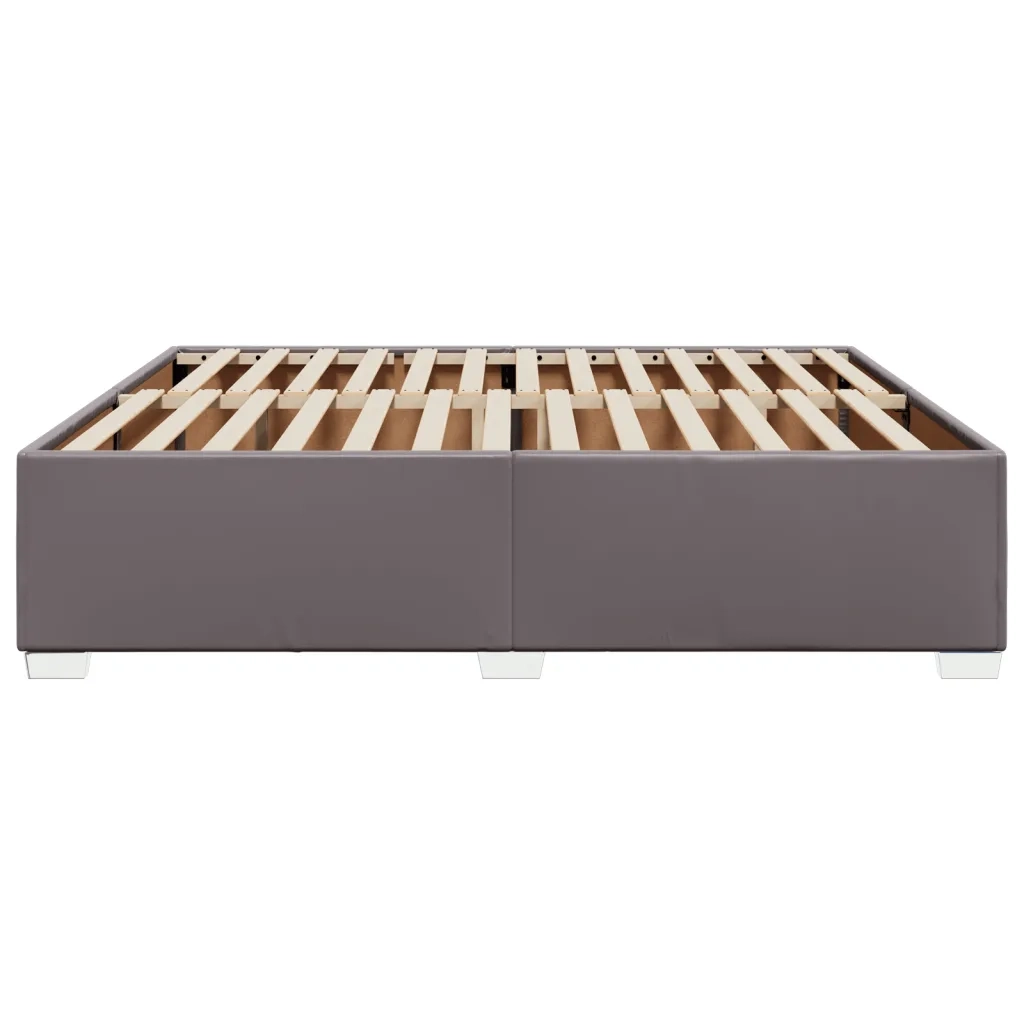 vidaXL Giroletto Grigio 180x200 cm in Similpelle