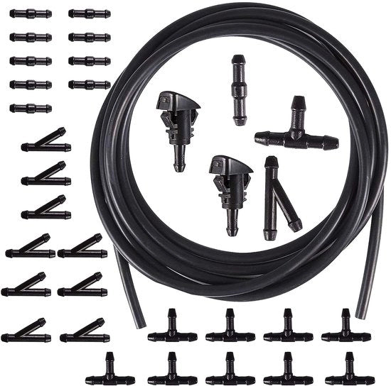 Sostituzione Slinga 3 m - Kit Riparazione - Connettori Slinga - Slinga Flessibile - ABS Plastica - Slinga per Parabrezza - Slinga per Acqua