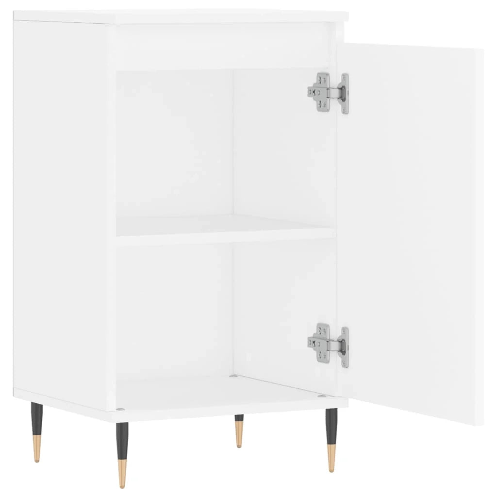 Buffet credenza cassettiera mobiletto mobile contenitore organizer per cucina soggiorno salotto 40 x 35 x 70 cm legno ingegnerizzato bianco 02_0030302