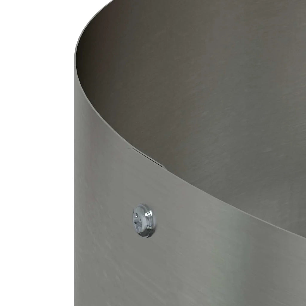 Anello per vaso Argento 80 x 80 x 20 cm Acciaio inossidabile 873628