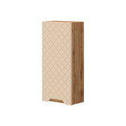 Vicco mobile bagno Rovere/cashmere con struttura in piastrelle 20 x 72.6 cm