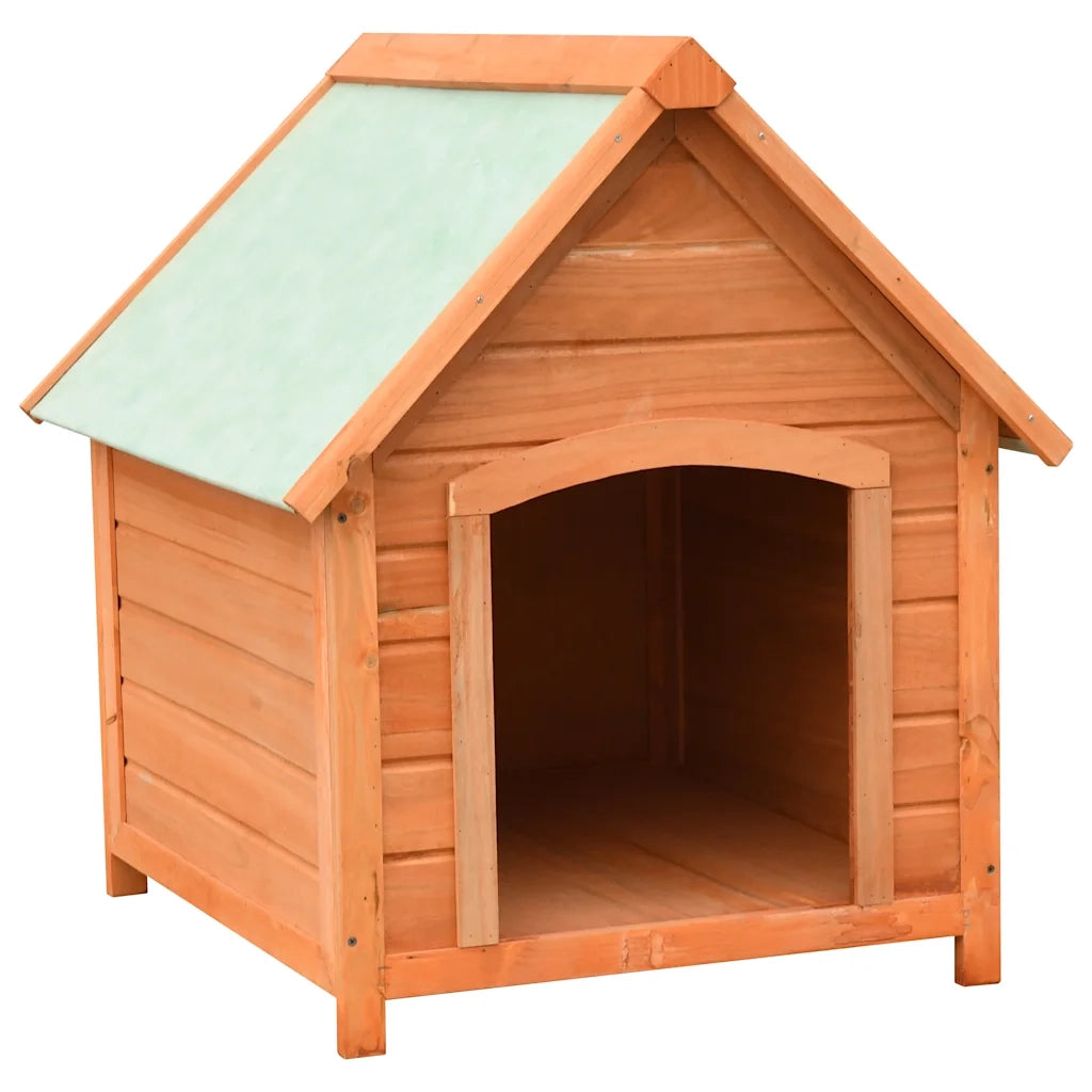 Cuccia per Cani in Legno Massello di Pino e Abete 72x85x82 cmcod mxl 103789