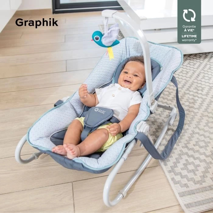 BABYMOOV Transat Graphik Blue