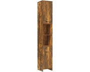 Cassettiera da Bagno Alta - Cassettiera da Bagno a Colonna - Cassettiera da Bagno in Piedi - Piccola Cassettiera con Porte
