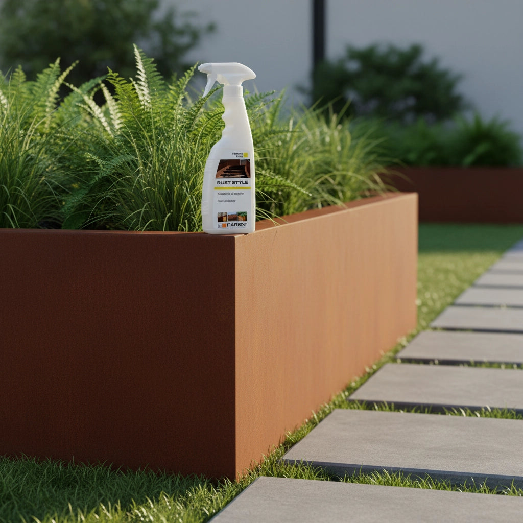 Faren rust style attivatore ruggine effetto corten su superfici ferrose 750 ml