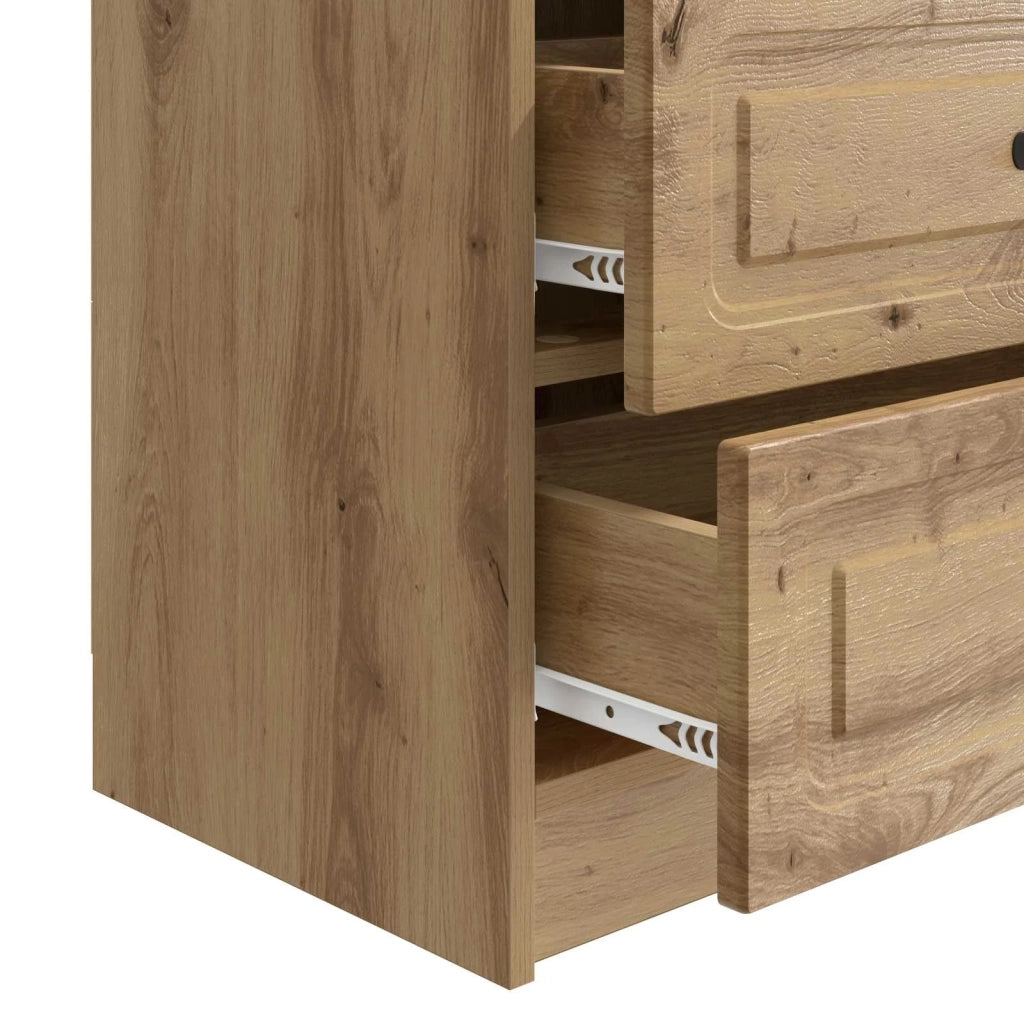 Armadio da Notte Rovere Artigianale 62 x 34,5 x 44,5 cm 895704