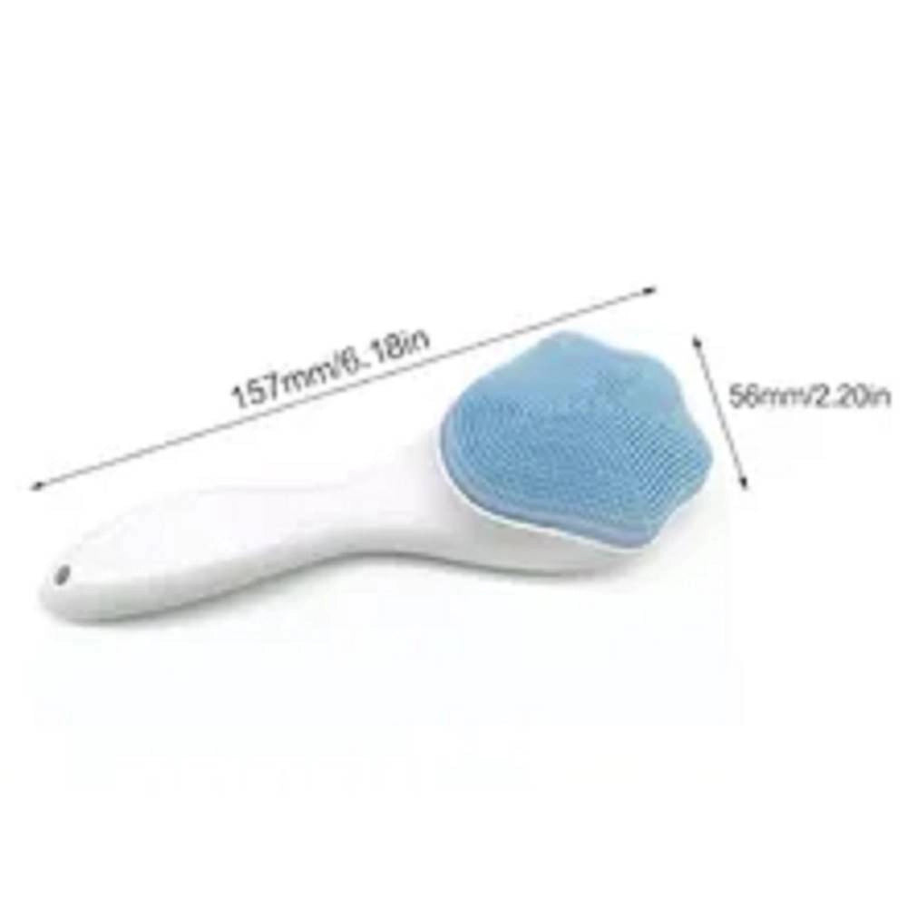 Trade Shop - Spazzola Per Lavaggio Viso In Silicone Pulizia Profonda Manuale Massaggio Facciale -
