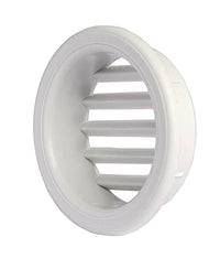 Griglia di areaz. circol. 60 da incasso in plastica per mobili