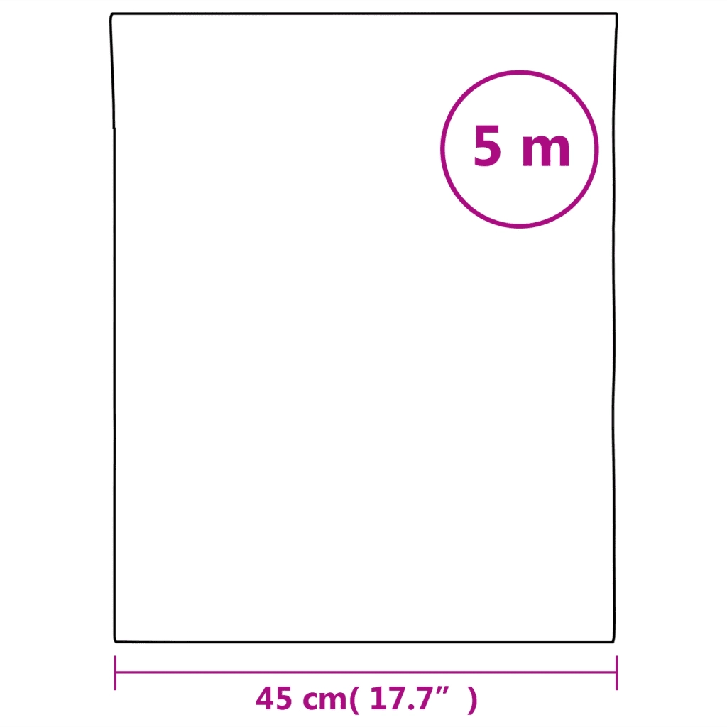 Pellicola per Finestra Smerigliata Grigia 45x500 cm PVC 155731