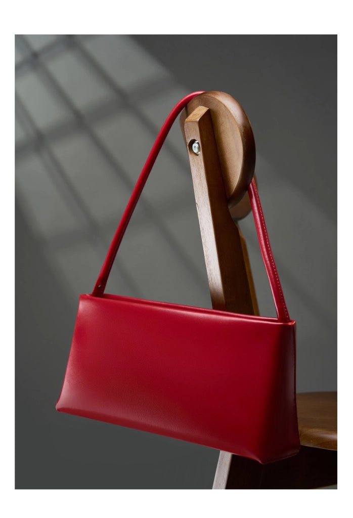 Borse e borsette in vera pelle rosse