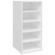 Scarpiera mobile contenitore per scarpe mobile per ingresso/corridoio/soggiorno 31,5 x 35 x 70 cm legno ingegnerizzato bianco 02_0021450