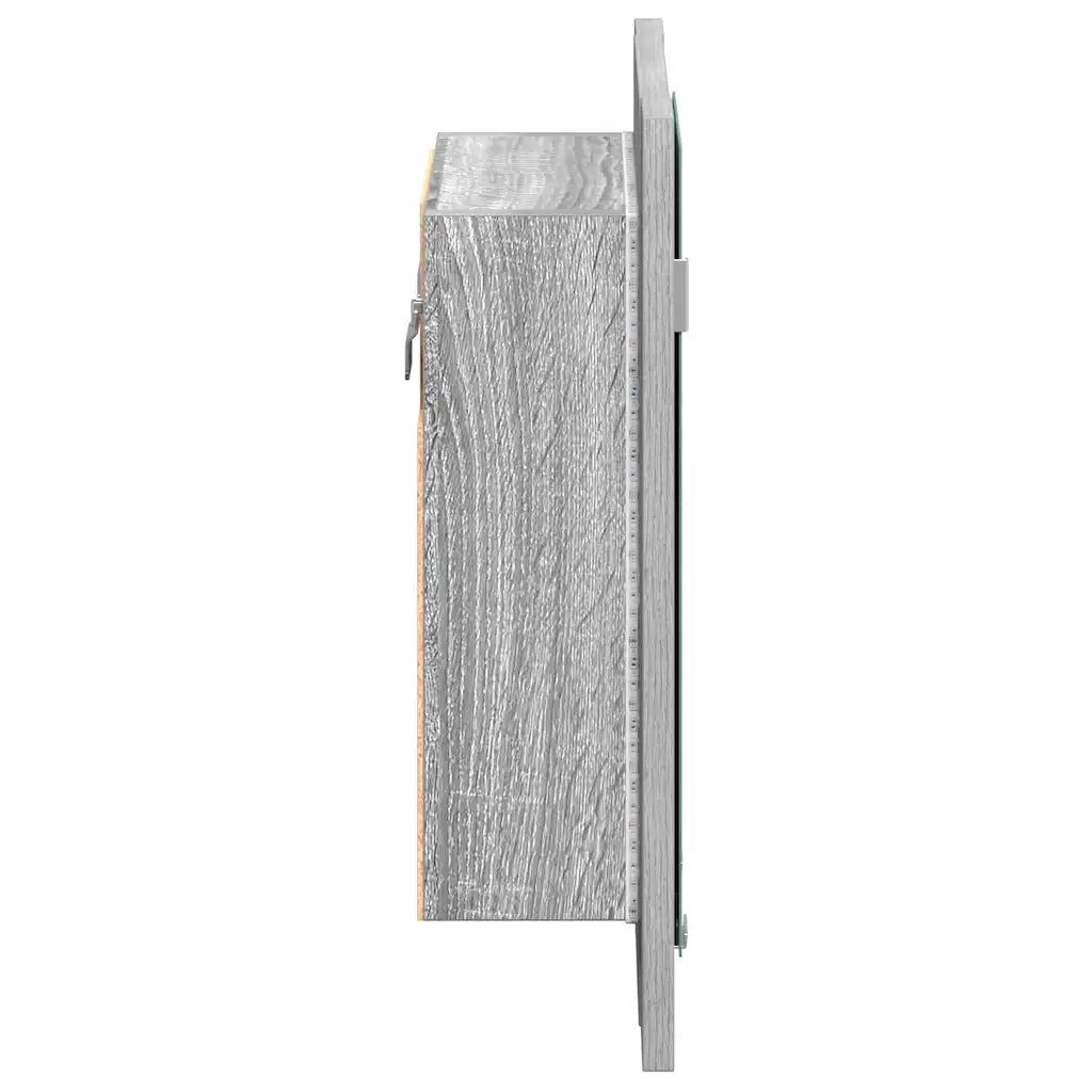 Mobile da Bagno Grigio Sonoma 40x12x45cm in Legno Multistrato 822834