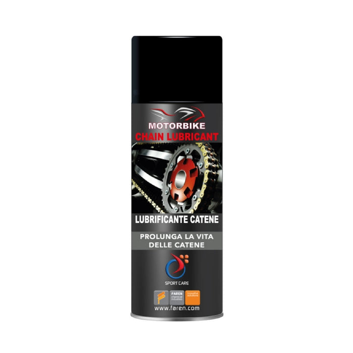 CHAIN LUBRICANT grasso lubrificante spray per catene moto 200 ml motocicletta