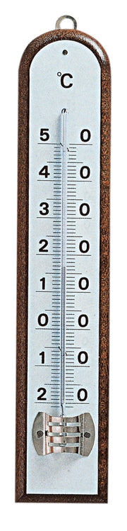 TERMOMETRO IN LEGNO 20X3,8 CM                        101126- MOLLER THERM- 1,0 pz