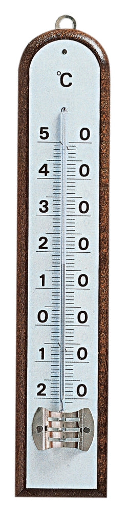 TERMOMETRO IN LEGNO 20X3,8 CM                        101126- MOLLER THERM- 1,0 pz