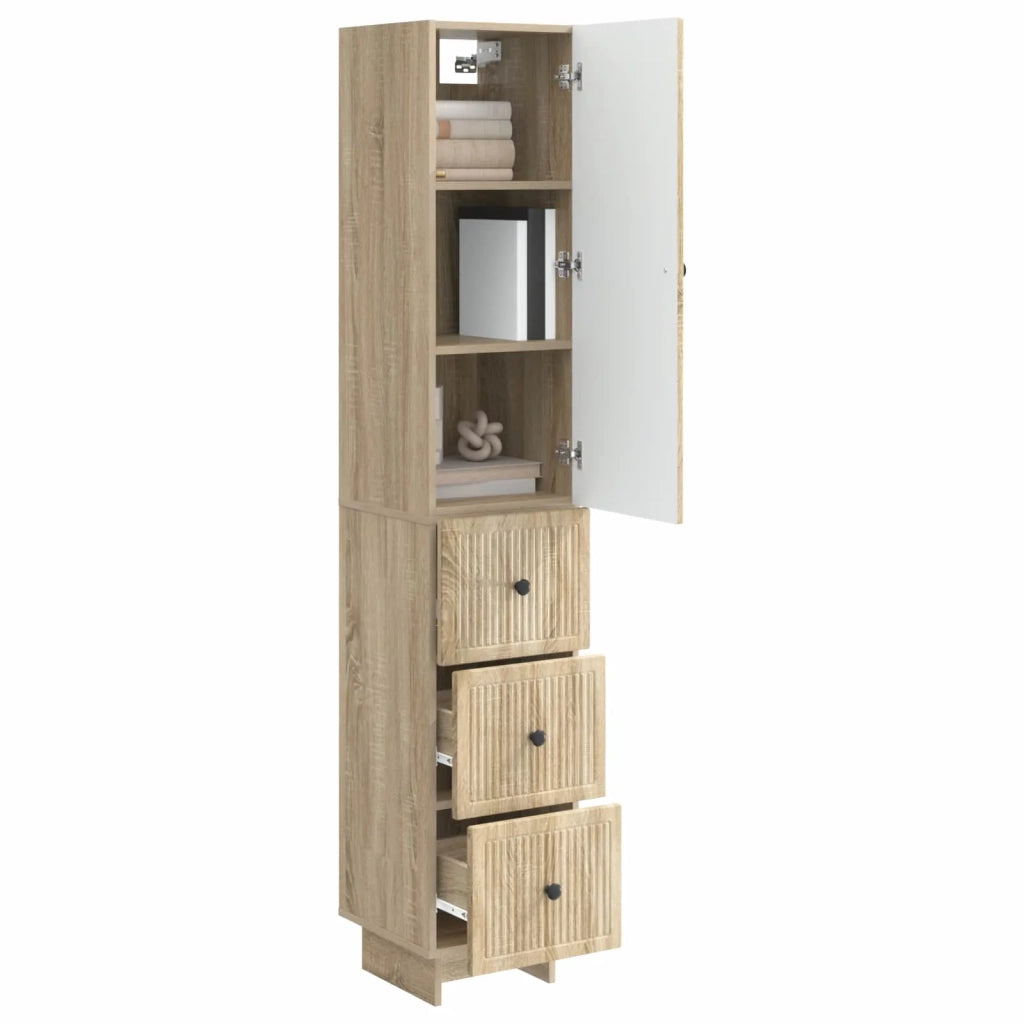 Set di armadi 2 pcs 33 x 34,5 x 90 cm Legno ingegnerizzato