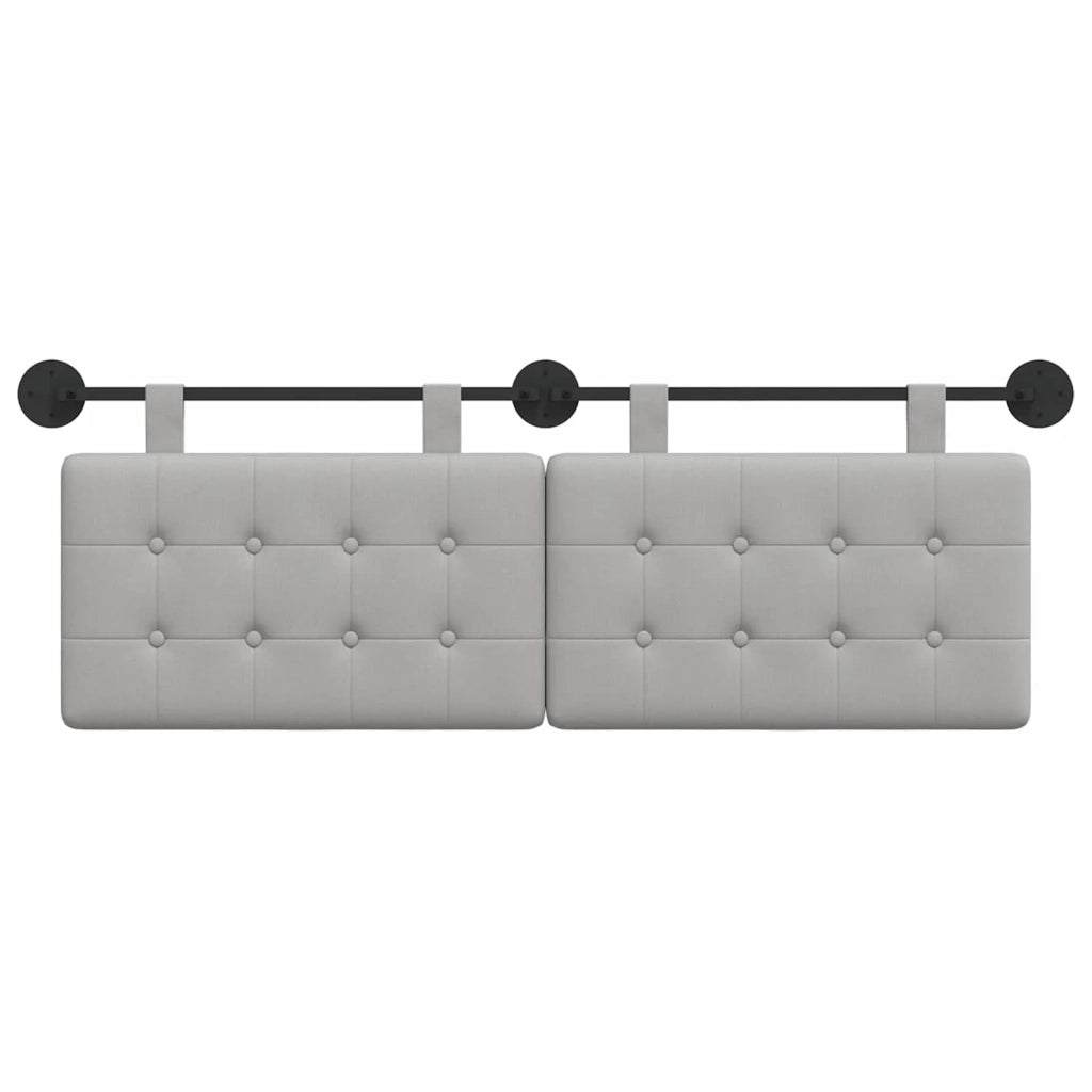 Testiera sospesa Grigio Nuvola Tessuto 42031906