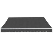 Tenda da Sole Pieghevole Manuale 450 cm Antracite 275568