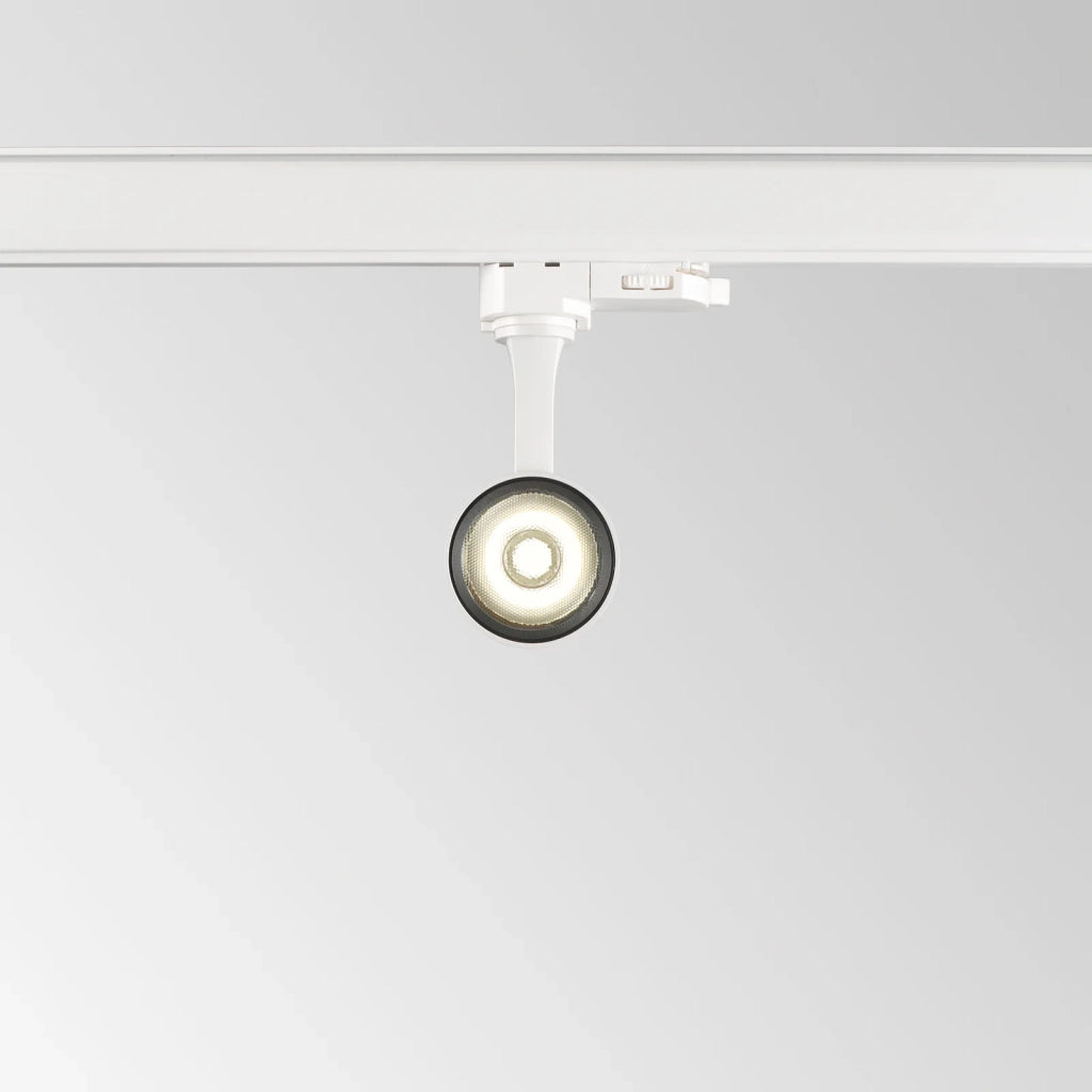 Faretto Su Binario Fox 1 Luce Led Integrato Bianco 8W Ip20