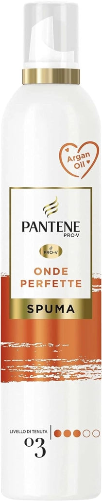 PANTENE PRO-V SPUMA STYLING ONDE PERFETTE 200ML CAPELLI LUMINOSI ALL'ARGAN N3