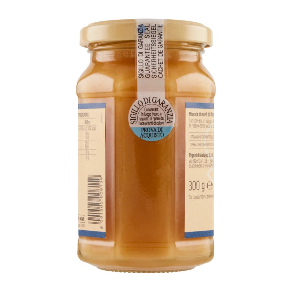 Rigoni di asiago mielbio miele italiano cremoso fiori vasetto vetro 300 grammi