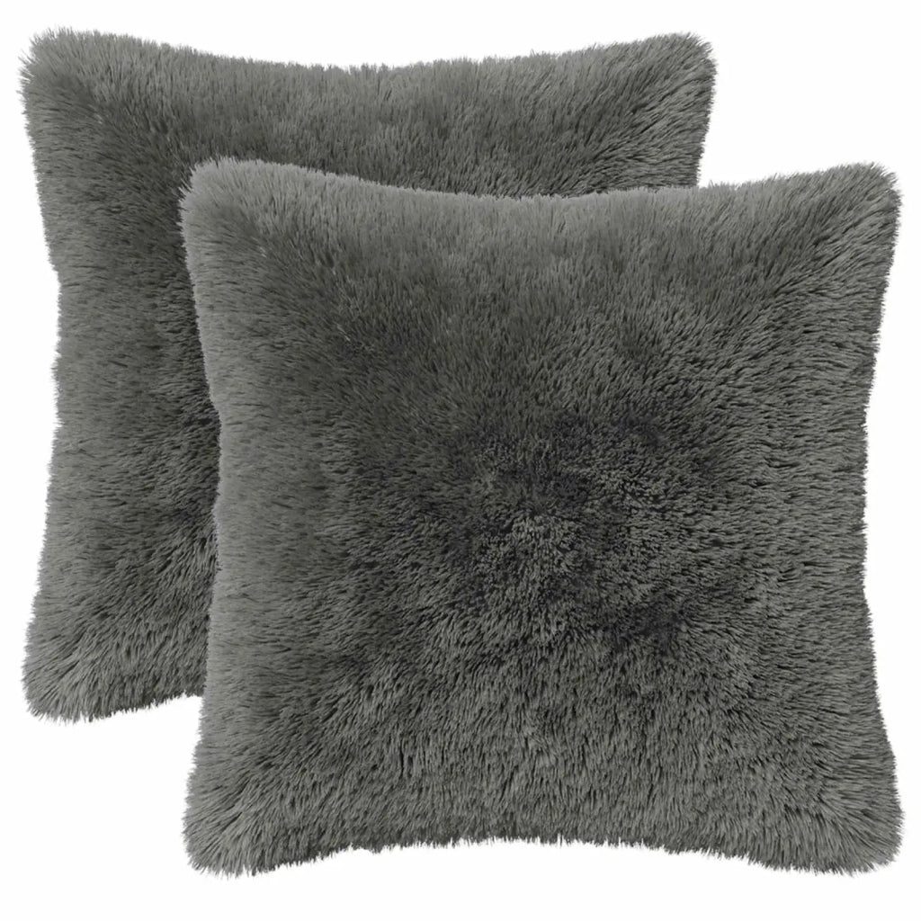 Cuscino con cuscino HEERLEN 6 pz Verde chiaro Fleece PV 924815
