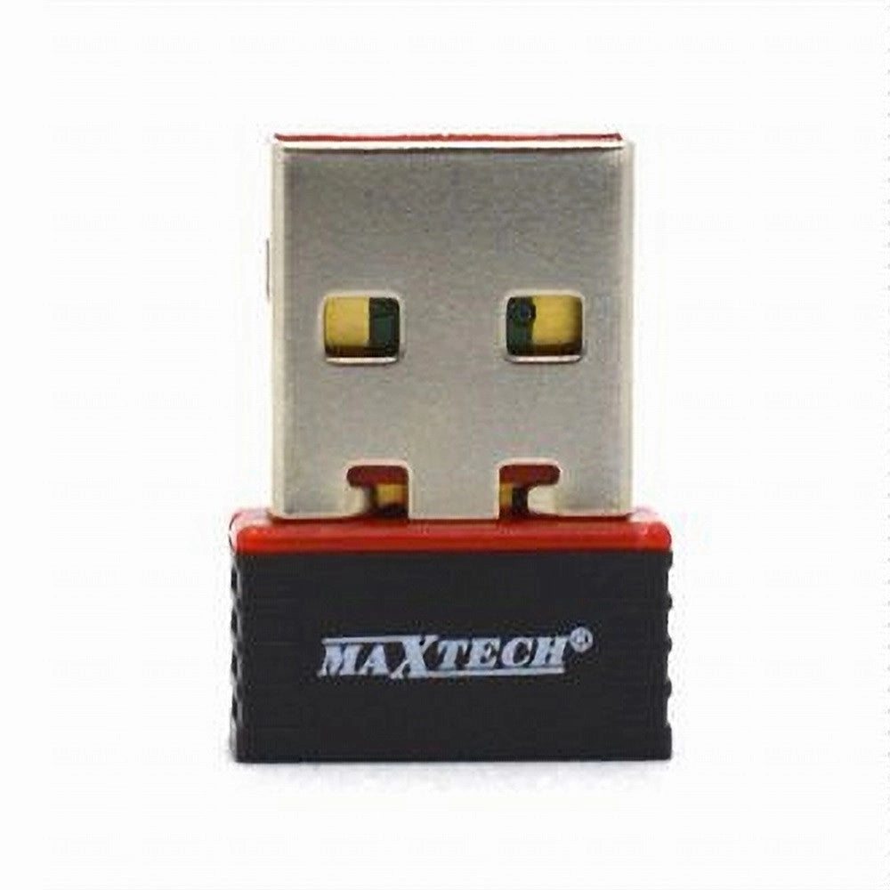 Trade Shop - Adattatore Usb Wireless Nano 150mbps Wifi Per Pc Notebook Antenna Maxtech Wi-fip001 -