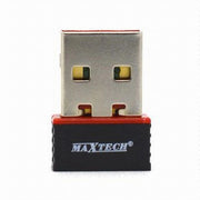 Trade Shop - Adattatore Usb Wireless Nano 150mbps Wifi Per Pc Notebook Antenna Maxtech Wi-fip001 -
