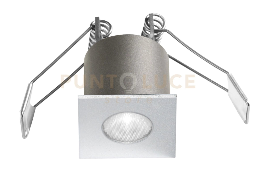 GFA1092C- FARETTO DA INCASSO ANTIABBAGLIO A LED 3000K 230LM 3W BIANCO QUADRATO