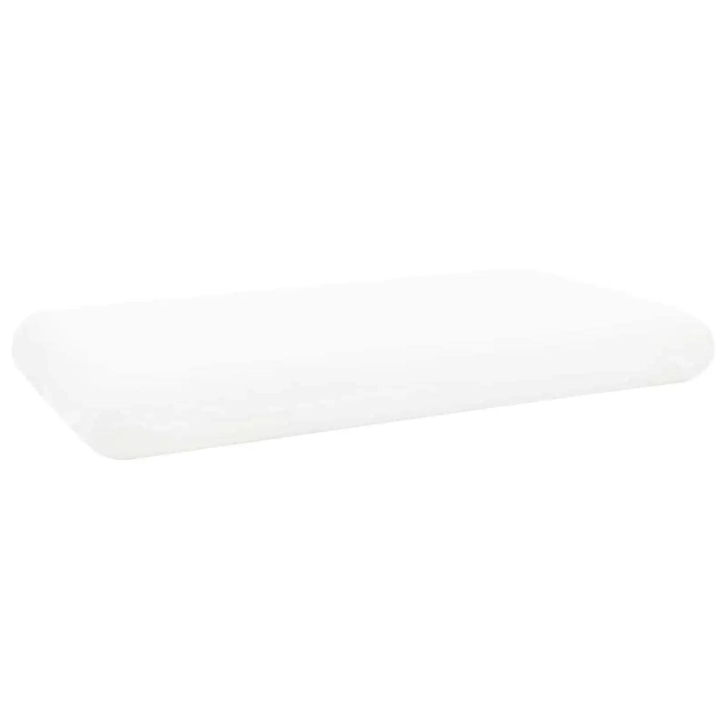 Cuscino da Letto Bianco 70 x 36 x 11,5 cm Schiuma Memory CFW8316832