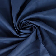 Tessuto da moda blu marino in cotone per metro, larghezza 147,5 cm, 100% cotone puro, 60 quadrati, disponibile in 20 colori e 5 misure (2 metri, blu marino)