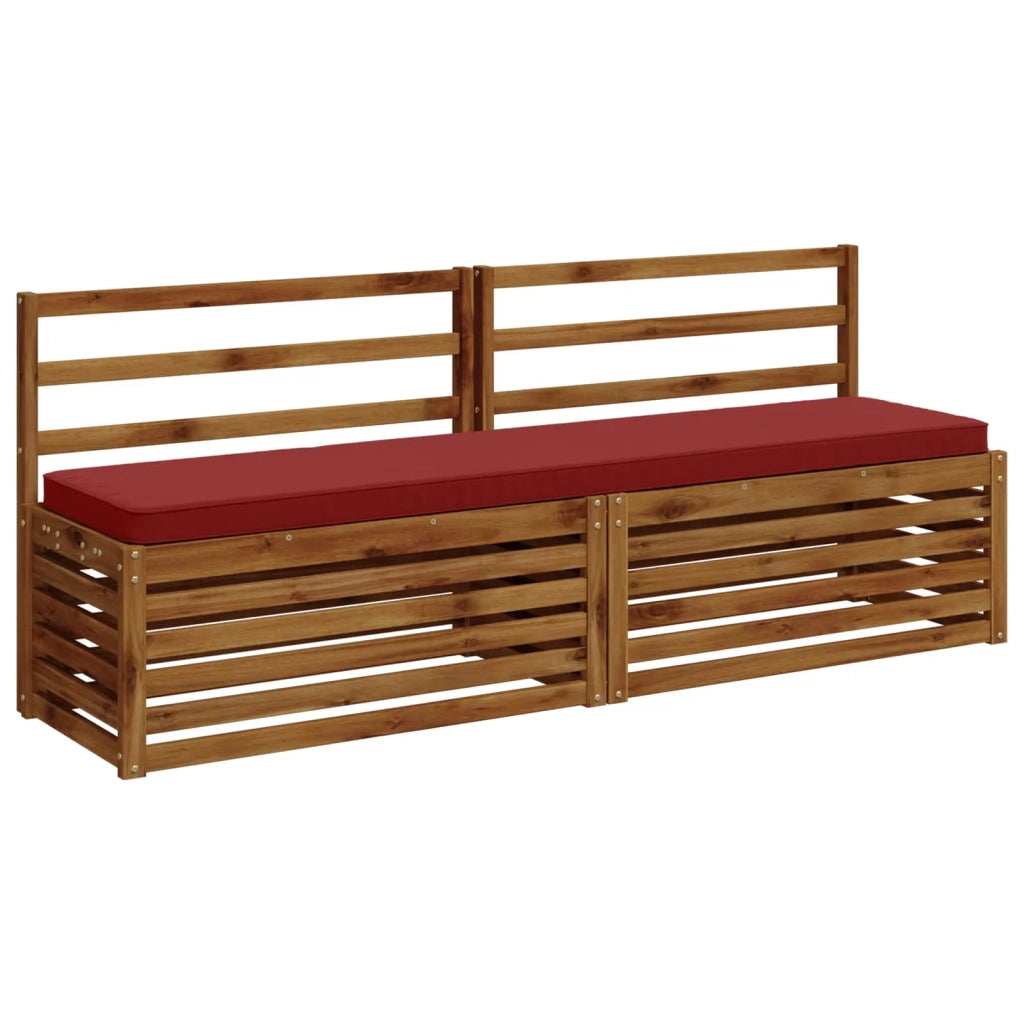 Cuscini per Panchina a 2 Pezzi VUGHT 2 pz 100% Poliestere 951631