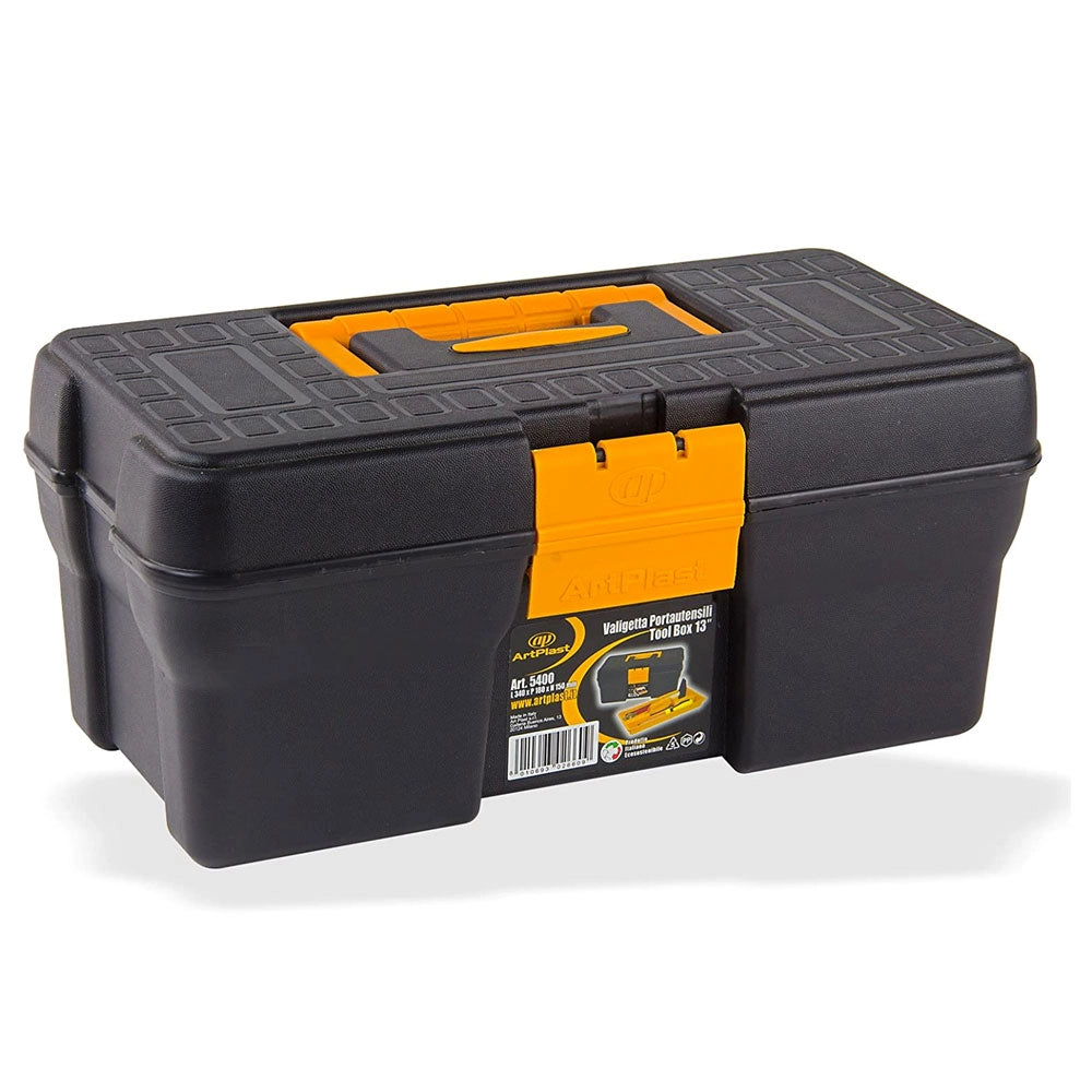 Cassetta Attrezzi Vuota Valigetta Porta Utensili in Plastica Art Plast Formato: L 340 x P 180 x H 150 mm - 5400