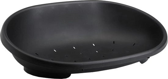 Mangiafuoco per cani - Cuscino per cani Snooze nero 50 x 70 x 23 cm con imbottitura confortevole