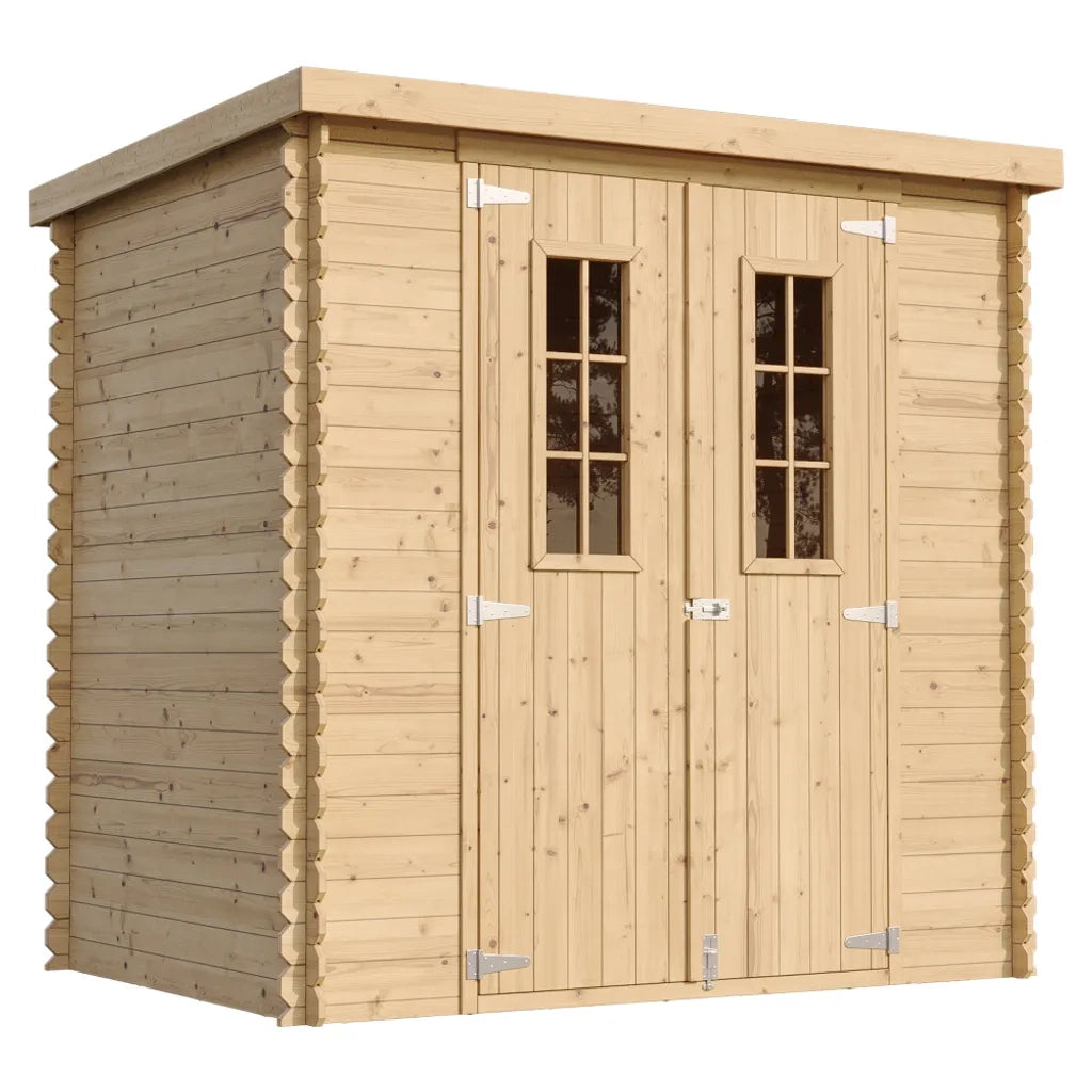 TIMBELA M311C+M311G Casetta da Giardino CON PAVIMENTO TRATTATO - 2.22m2