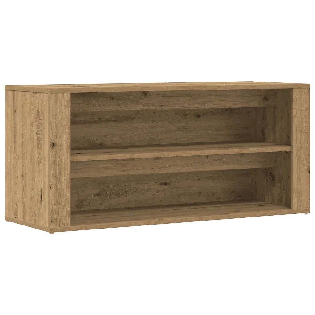 vidaXL Scarpiera Rovere Artigianale 100x35x45 cm in Truciolato