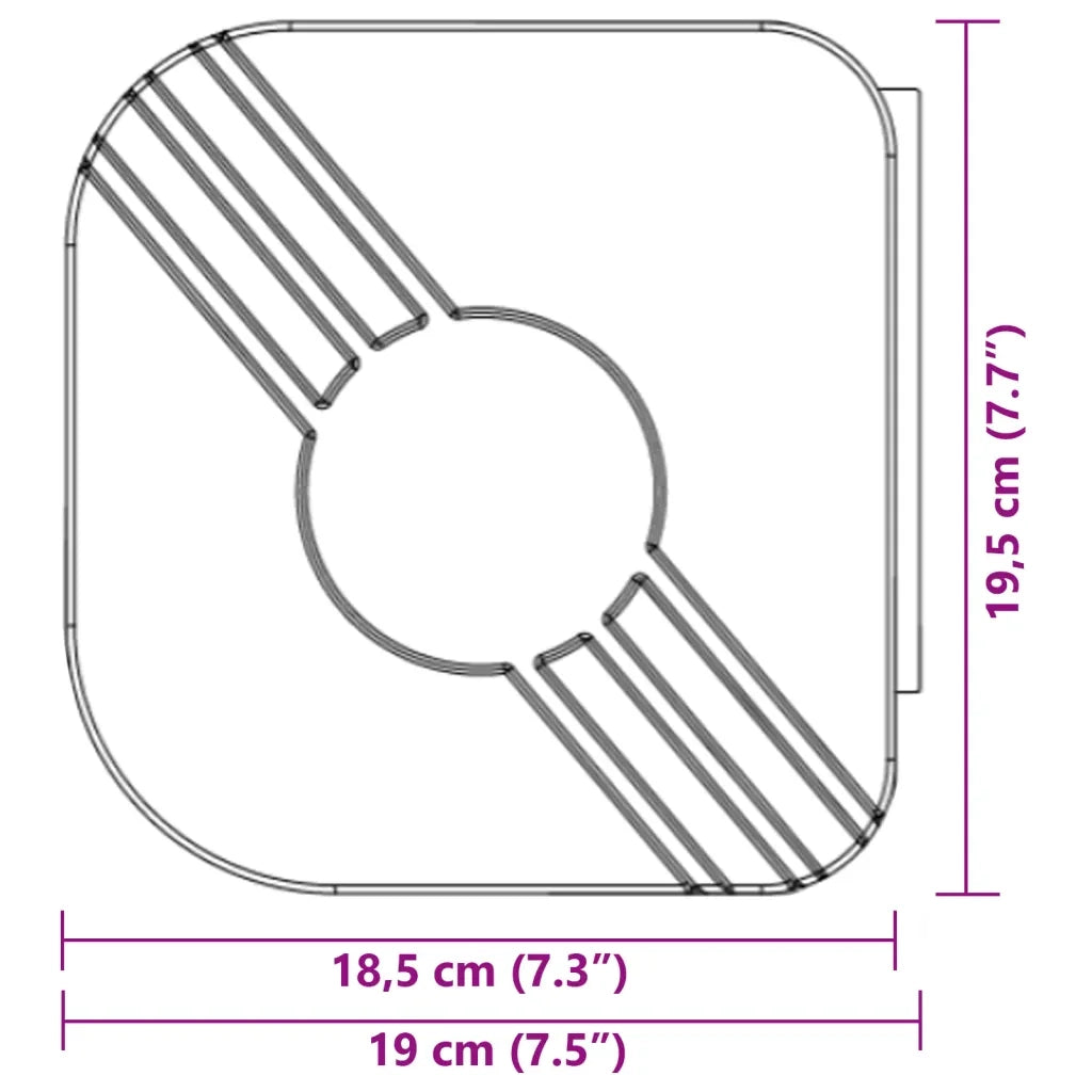 Tenda da Sole Retrattile Blu e Bianca 5x3 m Tessuto e Alluminio 3154525
